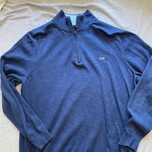 Vineyard Vines 1/4 Zip Cotton Pull Over